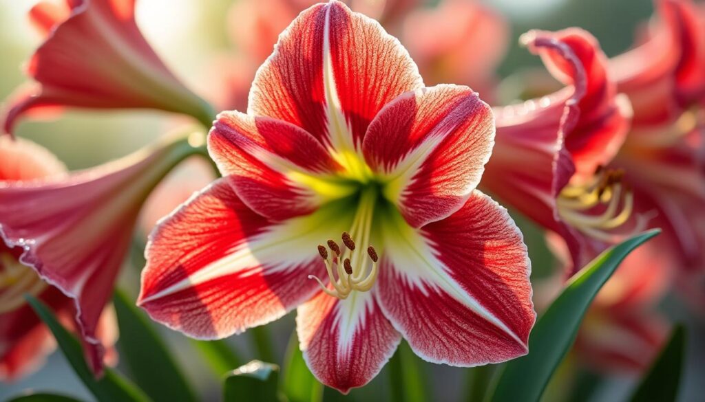 découvrez la signification et la symbolique de l'amaryllis dans le langage des fleurs, un symbole de fierté, de beauté et de force intérieure.
