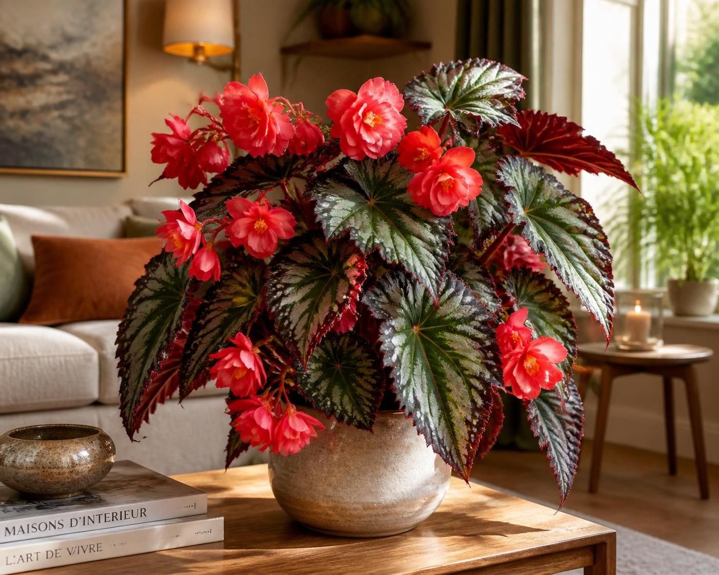 découvrez comment choisir et entretenir votre bégonia, cette plante d’intérieur aux mille variétés, pour embellir votre espace avec ses couleurs et formes uniques.