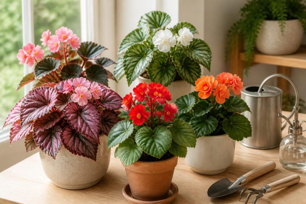 découvrez comment choisir et entretenir votre bégonia, une plante d’intérieur aux mille variétés, pour embellir votre intérieur avec ses couleurs éclatantes et son feuillage unique.