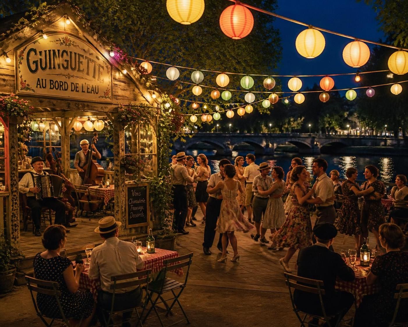 découvrez la guinguette, un lieu convivial où la nature et la fraîcheur insufflent une ambiance unique aux soirées estivales. profitez de moments authentiques en plein air, entre musique, danse et convivialité.
