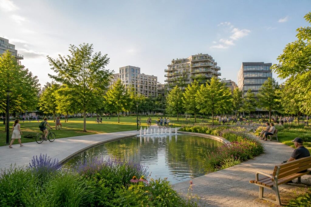 découvrez le parc batignolles clichy, un espace naturel verdoyant offrant un havre de paix et des activités de plein air au cœur de la métropole parisienne.