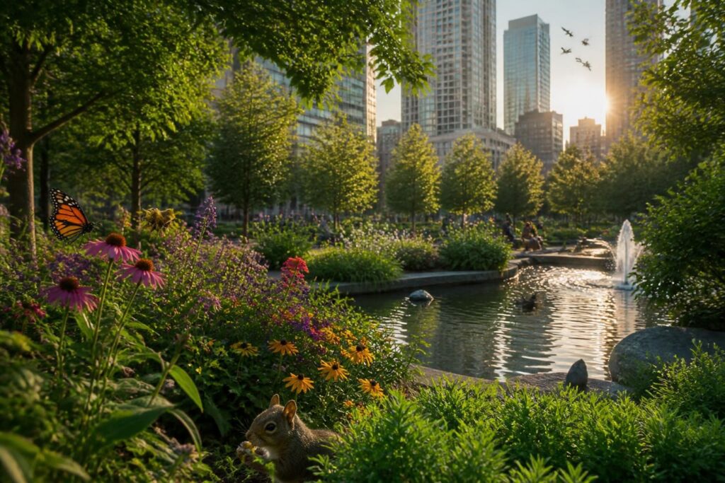 découvrez comment les parcs urbains contribuent à préserver et enrichir la biodiversité en milieu citadin, en offrant des habitats essentiels pour la faune et la flore locales.