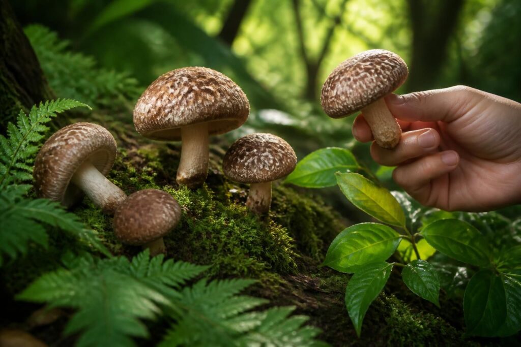 découvrez les bienfaits du shiitake pour la santé et l'environnement, ses propriétés nutritives, ses effets thérapeutiques, et son impact écologique positif.