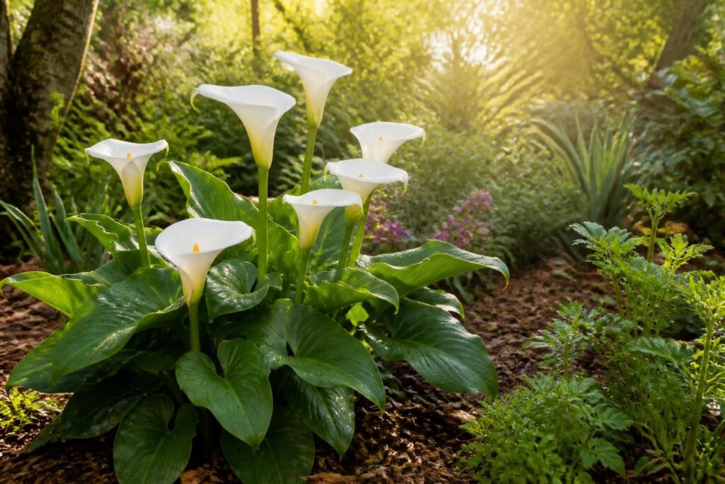 découvrez comment la calla, plante élégante et raffinée, trouve sa place dans les jardins écoresponsables grâce à ses qualités esthétiques et écologiques.