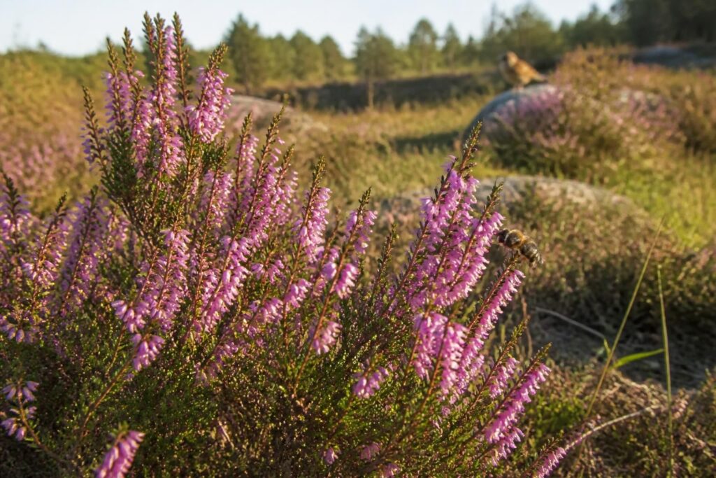 découvrez calluna vulgaris, une plante sauvage essentielle à la biodiversité, aux vertus souvent méconnues mais cruciales pour l'équilibre des écosystèmes naturels.