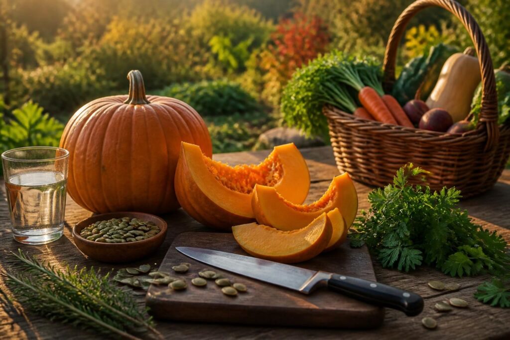 découvrez comment la citrouille, légume d'automne par excellence, s'intègre parfaitement dans une alimentation durable grâce à ses qualités nutritionnelles et son impact écologique maîtrisé.