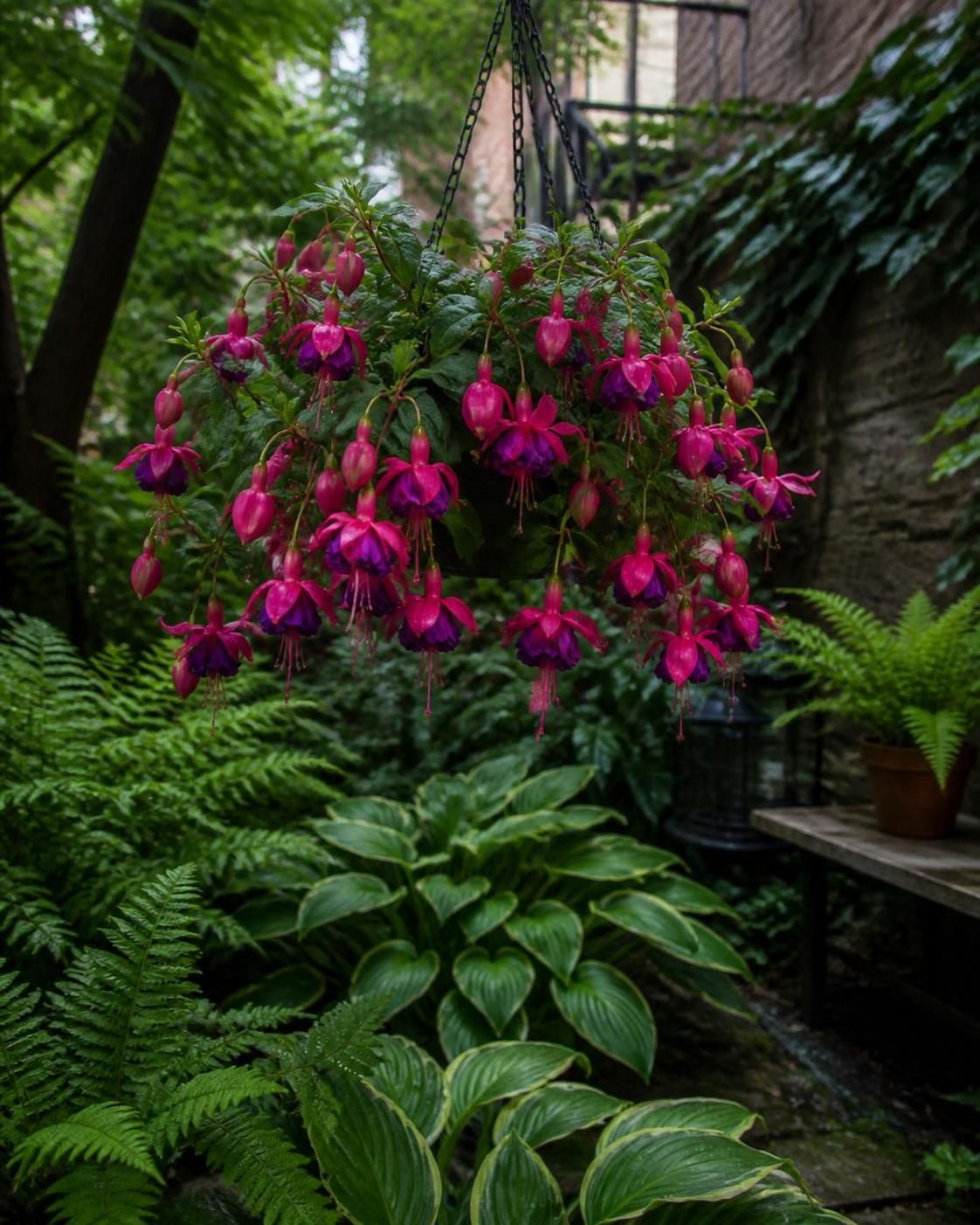 découvrez comment la plante fuchsia, avec ses couleurs vives et son charme unique, révolutionne l'aménagement des jardins en milieu urbain pour apporter éclat et fraîcheur.