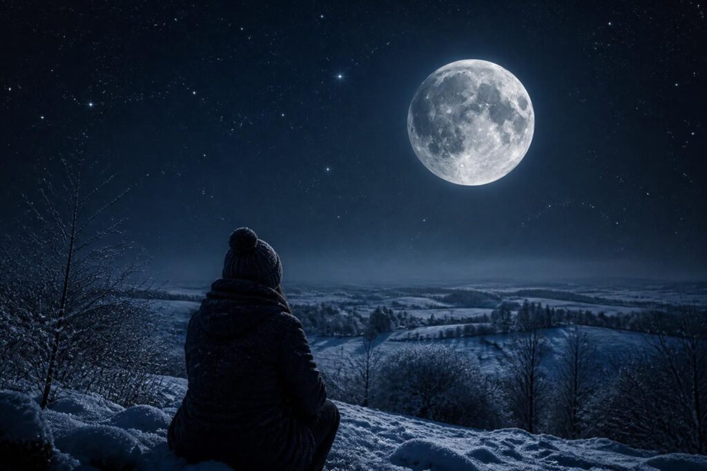 découvrez les influences astrologiques de la pleine lune de janvier et comment cette phase lunaire impacte votre mois d’hiver.