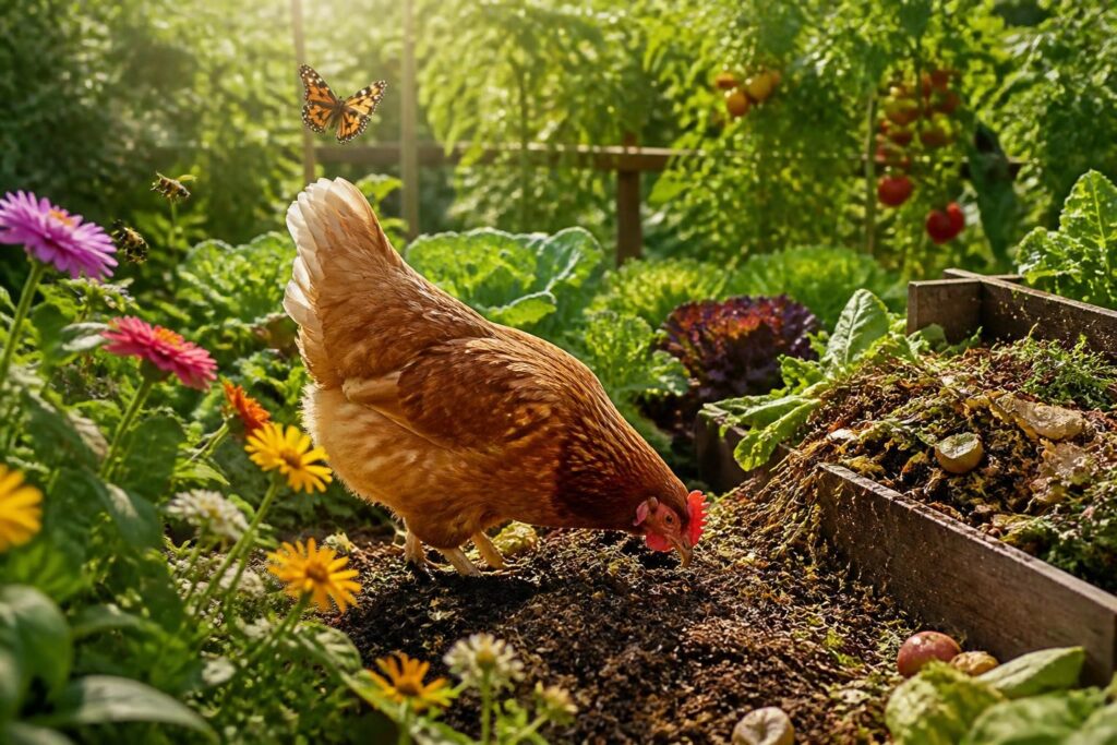 découvrez comment adopter une poule dans votre jardin peut transformer positivement votre impact sur l'environnement en favorisant le recyclage des déchets, la biodiversité et un mode de vie plus écologique.