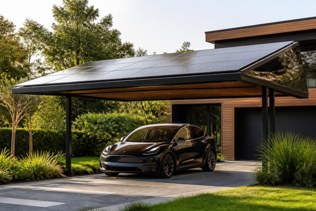 découvrez tout ce qu'il faut savoir sur le carport solaire : prix, aides financières disponibles et conseils pour choisir les meilleurs matériaux pour votre abri solaire.