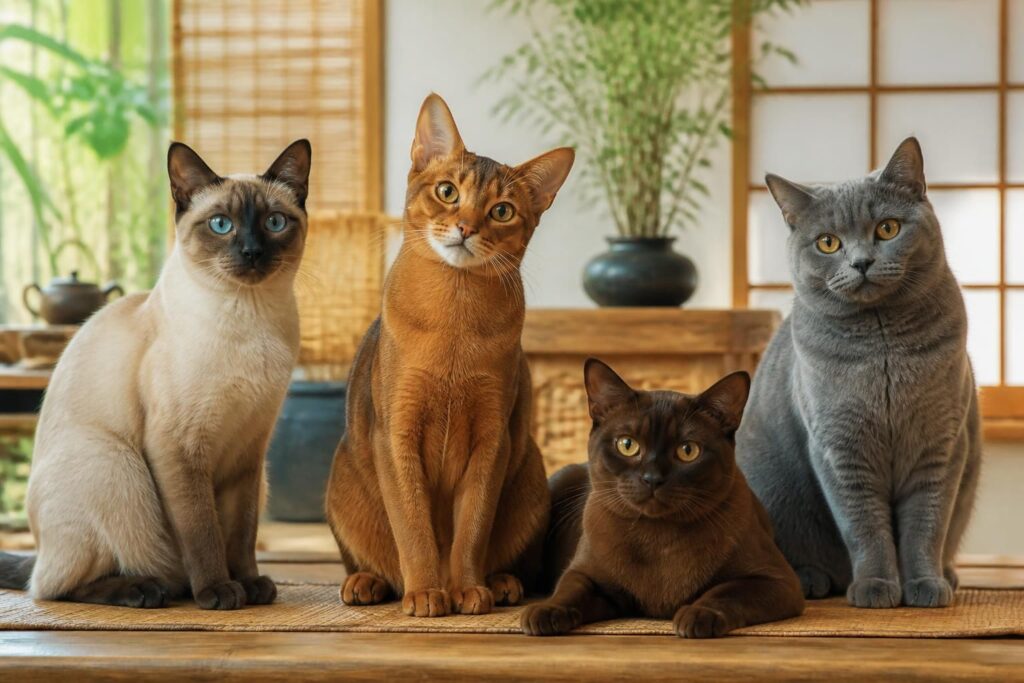découvrez les différentes races de chats à poils courts, leurs origines et ce qui fait le charme unique de cet élégant compagnon félin.