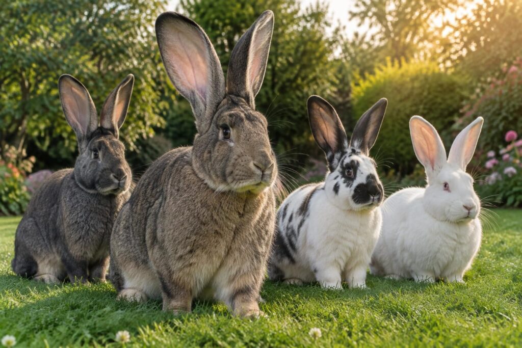 découvrez le lapin géant des flandres et les autres races de lapins géants : leurs caractéristiques, leur tempérament et les soins à leur apporter.