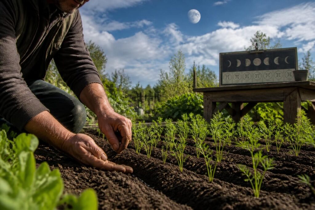 découvrez si aujourd'hui est un jour favorable pour semer des carottes selon le calendrier lunaire et maximisez vos chances de réussite au potager.