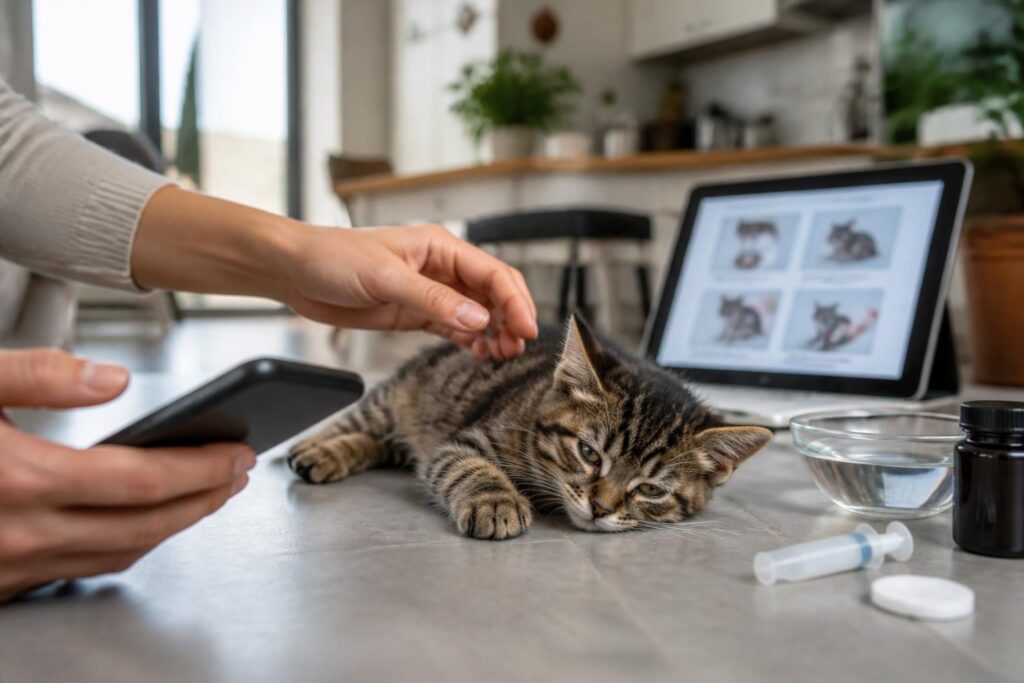 découvrez les gestes d'urgence essentiels et les conseils de prévention à adopter si votre chat a mangé du chocolat, afin de protéger sa santé rapidement et efficacement.
