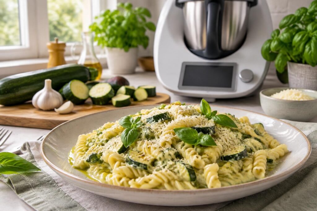 préparez une sauce aux courgettes savoureuse pour vos pâtes avec cette recette facile au thermomix, accompagnée d’astuces pour la réussir.