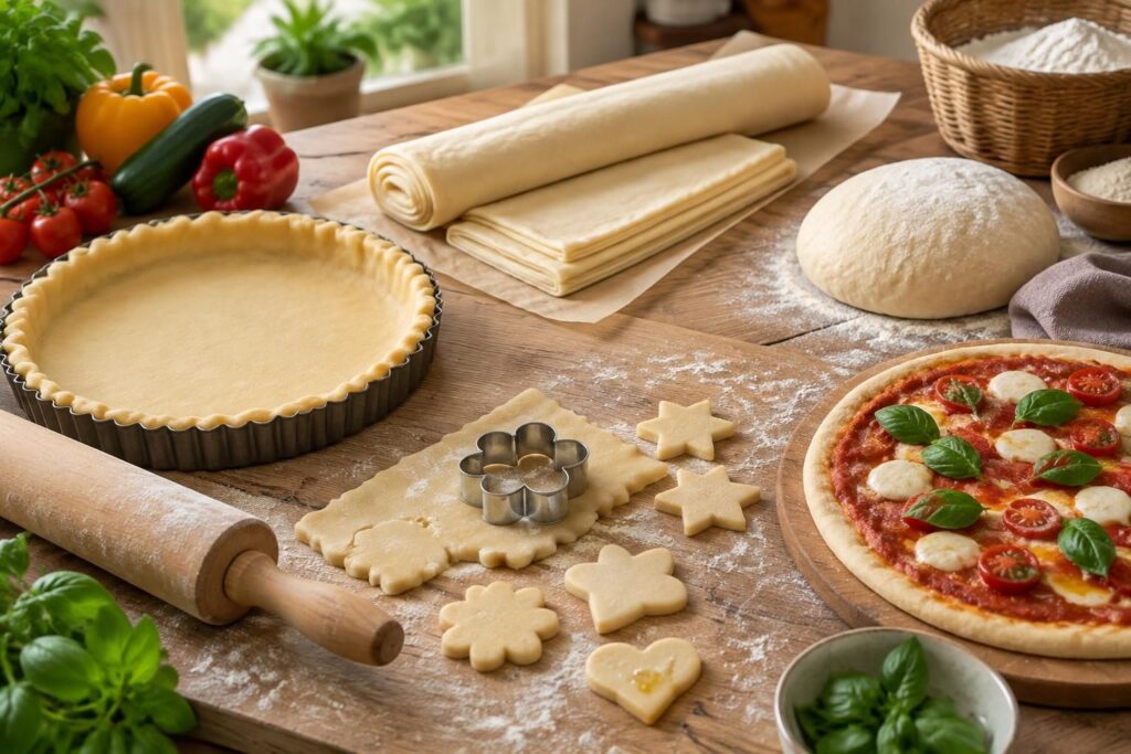 découvrez les différents types de pâte, leurs caractéristiques et leurs usages pour choisir la meilleure base pour vos recettes sucrées et salées.