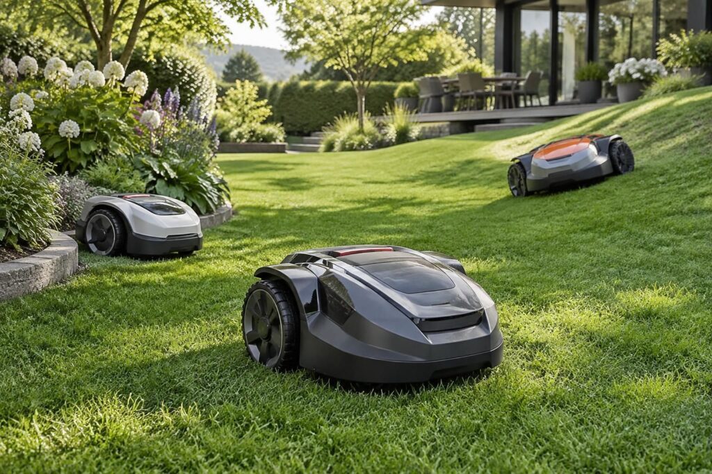 découvrez notre comparatif des meilleurs robots tondeuses : performances, autonomie et fonctionnalités pour choisir le modèle idéal pour votre jardin.