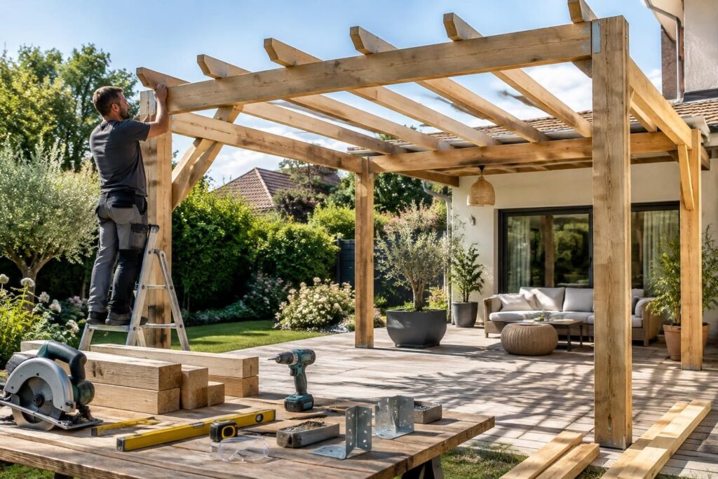 découvrez les étapes, les matériaux et les conseils essentiels pour fabriquer une pergola en bois maison et créer un abri solide, esthétique et durable.